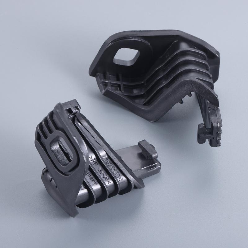 2Pcs Black Headlight Mount Bracket Replacement 51647285597 Car Headlamp Repair Kit For BMW F30-3 Series(Sedan)Auto Accessories