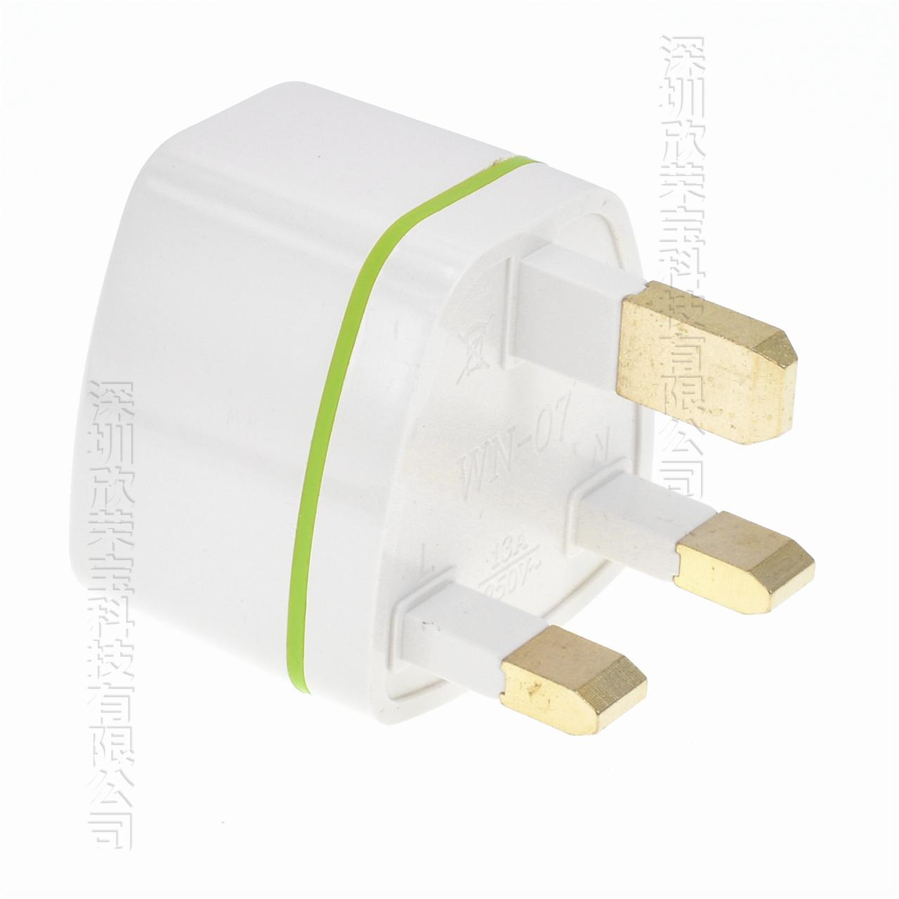 

Вилки Великобритании Адаптер-преобразователь переменного тока Зарядное устройство Адаптеры Преобразование мощности Вилка Путешествия в Сингапур Малайзию Мальдивы 1PCS