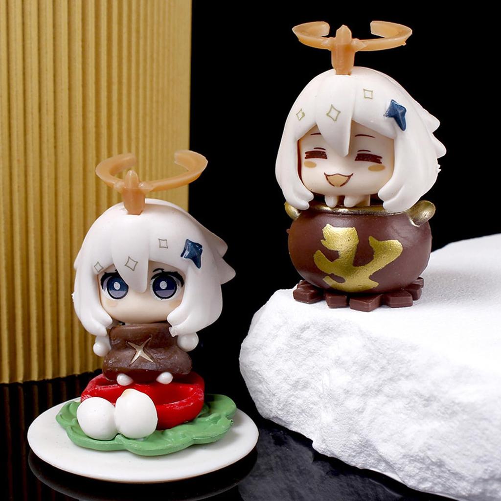 KRGNPLE Figure Figure Collection Handbook Collection Model 6CM Stuffed Toy Surroundings Figurine Collection PVC Completed Figure Pre-colored