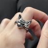 Peep Cat Ring Female Niche Design Sense Advanced Sense Cold Wind Dark Spice Girl Index Finger Ring Personality Ring