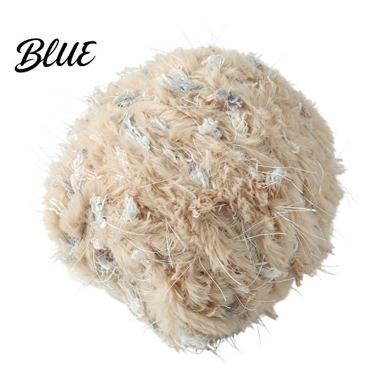 Smooth Weaving Yarn 33M Faux Fur Blend Yarn Soft Fuzzy Mohair for Crochet Thread Knitting DIY Sweater Scarf Hat Colorful Craft Beginners Knitting