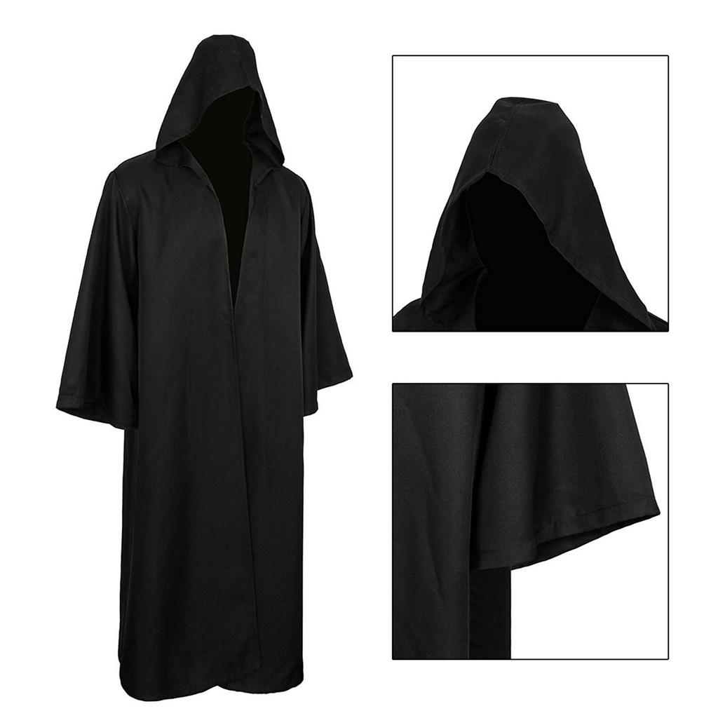Men's And Women's Halloween Costumes, Hooded Cloaks, Jackets, Long Coats