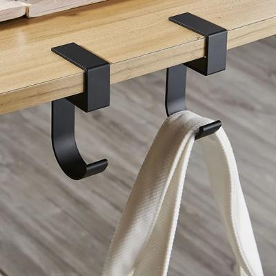 5-shape Multifunctional Removable Tableside Hook Bag Hooks for Office School Home Kitchen Closet Organizer Storage Hooks