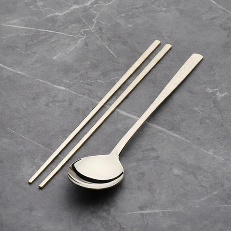 

Titanium Laser Hunminjeongeum 5-piece Spoon Set Box