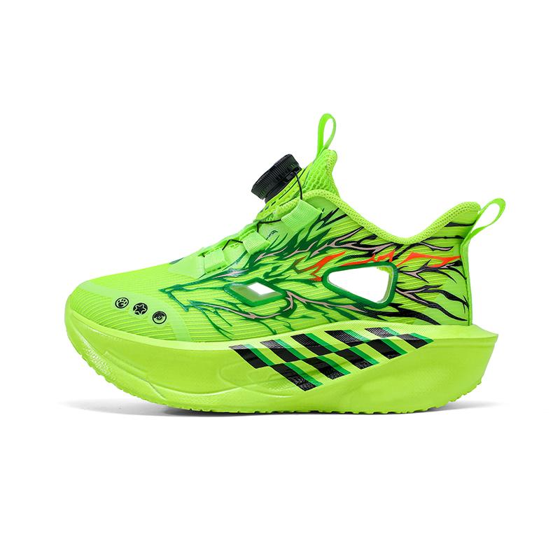 Children Sport Shoes Boys Girls Summer Hollow Fashion Leisure Lightweight Tennis Shoes Soft Bottom Rebound Outdoor Walking Shoes 31 зелёный