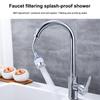 Faucet Aerator 360 Degree Rotatable Pressure Boosting Adjustable Water Washable Kitchen Sink Tap Bubbler Sprayer Accessory