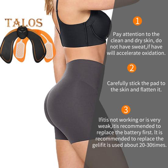 Intelligent Hip Trainer Butt Lifting Machine Adjustable Modes Battery Powered Portable Smart Booty Trainer Workout Equipment