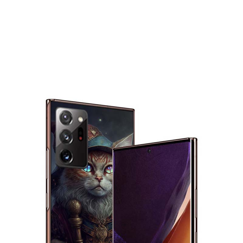 Halloweenové kouzelné kočičí pouzdro na telefon pro Samsung A55 A35 A25 A15 A07 A05S A16 A17 A26 A36 A37 A56 A57 Galaxy Note 20 10 A50S A71 A51 A