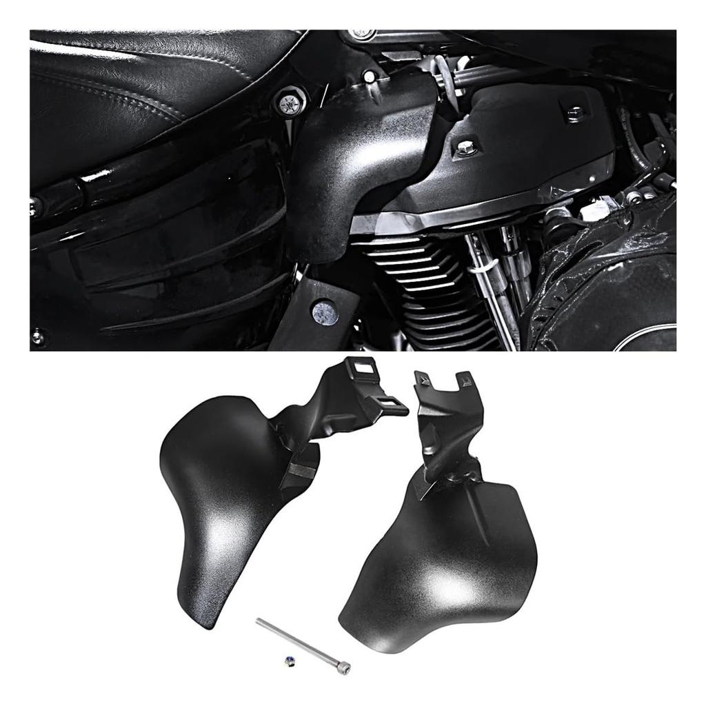 Motorcykel Sidopanel Kåpa Motorcykel Mellanram Luftavvisare för Harley 2018 2023 Softail Breakout Street Bob Boy Low Rider