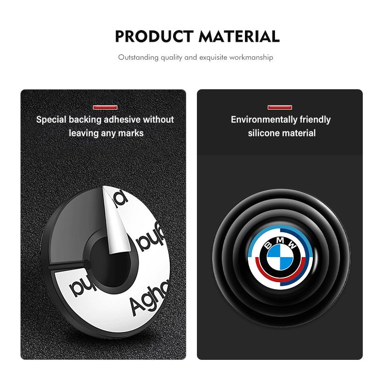 4/8/12pcs Car Door Closing Silicone Pad Shock Absorbing Stickers For BMW X1 X3 E39 E46 E30 E36 E87 E60 E90 F26 G02 E70 F15 E53