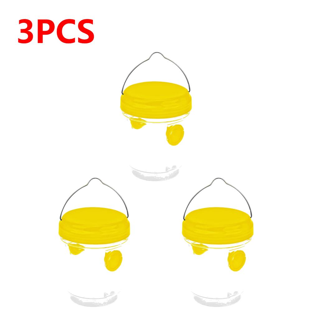 1-10pcs Hornet Trap Hanging Hornets Bee Fly Catcher Wasp Repellent Reusable Non-toxic Pest Control for Home Farm Garden Supplies