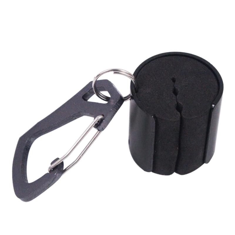 Fishing Rod Holder Portable Fishing Rod Clip with Keychain Rod Assistant Tools