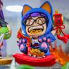 Dr. Slump Anime Figure Arale Figures Wealrh God Figurine Cute Girl Gk Statue Model Doll Collection Room Birthday Gifts Toy