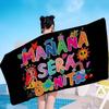 K-Karol G Manana Sera Bonito Grandi Asciugamani da Spiaggia in Microfibra Asciugatura Rapida Asciugamano Sabbia Asciugamani da Spiaggia Asciugamano per Piscina per Viaggio Nuoto Piscina Yoga