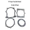 171 Asbestos Micro-tiller Gasket Set: Adjustable Thickness, Includes Flange, Power Take-off Housing, and Side Cover Gaskets