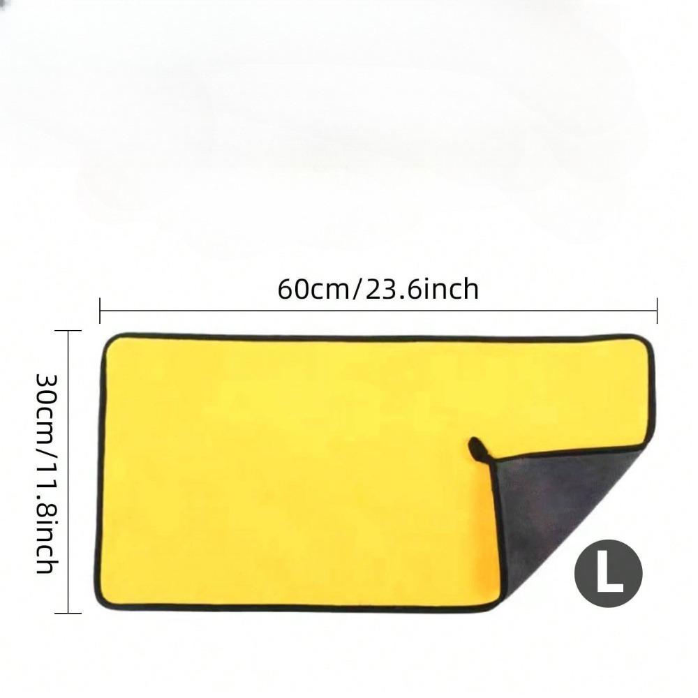 1/2/3/6/10pcs 30X60cm Microfiber Car Cleaning Towels Soft Quick Drying for Windows Mirrors Wiping Rags Double Layer Wash Cloth Hoses Windshield