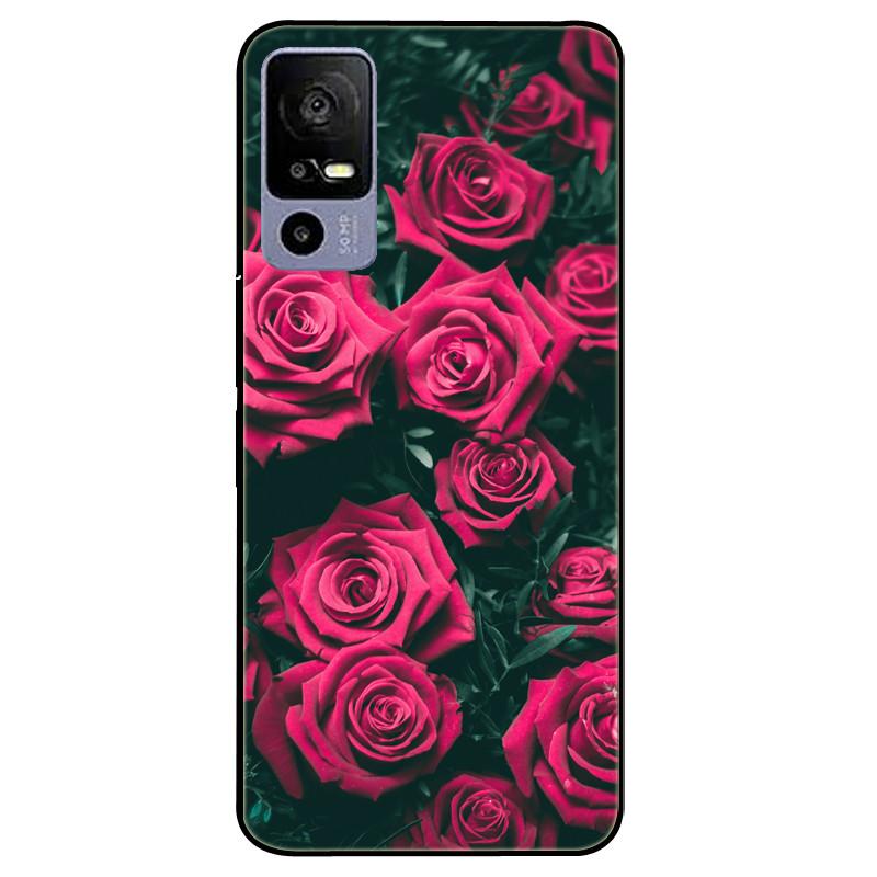 For TCL 40R 5G Case 6.6'' Silicone Soft Fashion TPU Phone Cover for TCL 40 R 5G Cases T771K T771A T771H Bumper Funda For TCL 40R