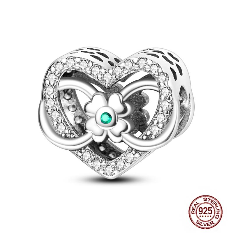 Woman Retro Copper Animal Tree Of Life Charms Beads Loveheart Fit Original Pendant Bracelet Diy Jewelry Making Gift