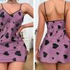 Size Women's Pajamas Provide a Cool and Comfortable Feeling. Love Printed Camisole Pajamas and Home Clothing
