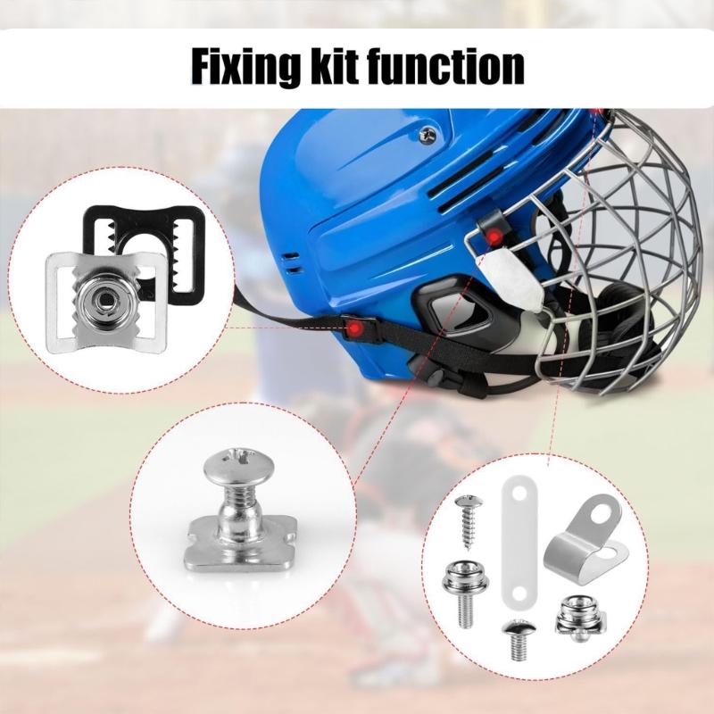 Football Helmets Hardware Kits for Baseball Ice Hockey Sports Hockey Helmets Repair Kits, Football Helmets Repair Kits