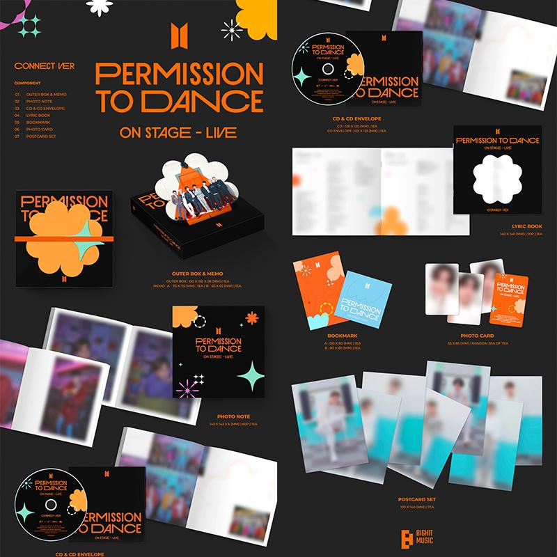 [Précommande] BTS PERMISSION TO DANCE ON STAGE - CD LIVE (+Avantage en ligne)