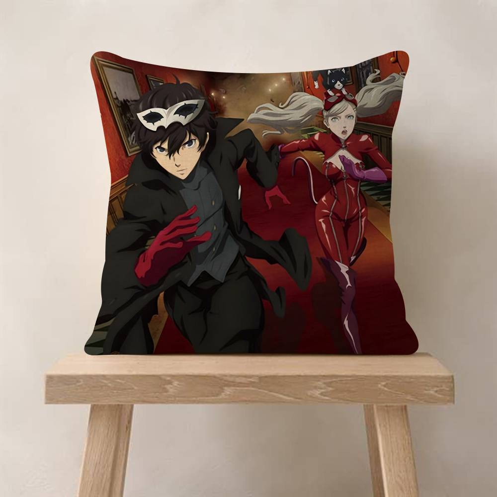 Game PPersonas 5 Personalized Pillow Dust Cover Bedroom Kids Party Decoration Pillowcase Birthday Children Gift