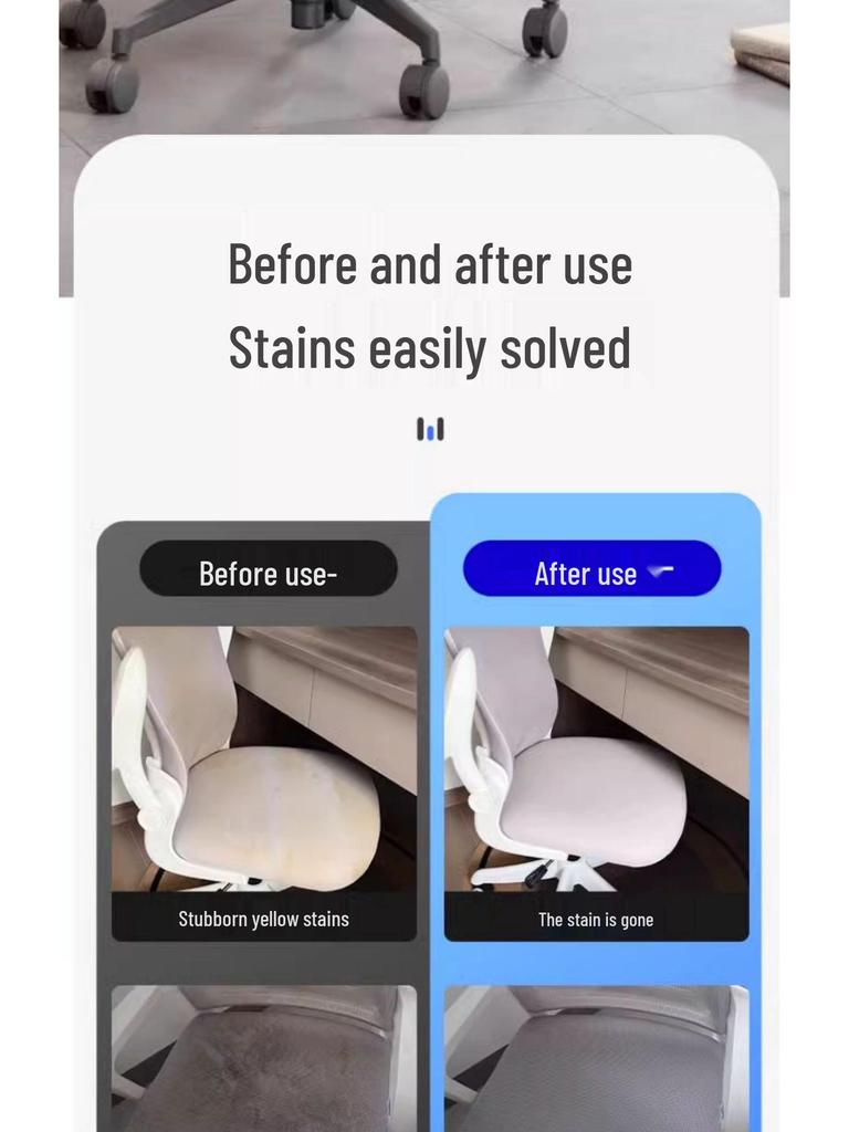 Degresant și Curățător Fără Apă pentru Scaune cu Plasă, de Calculator și Gaming
