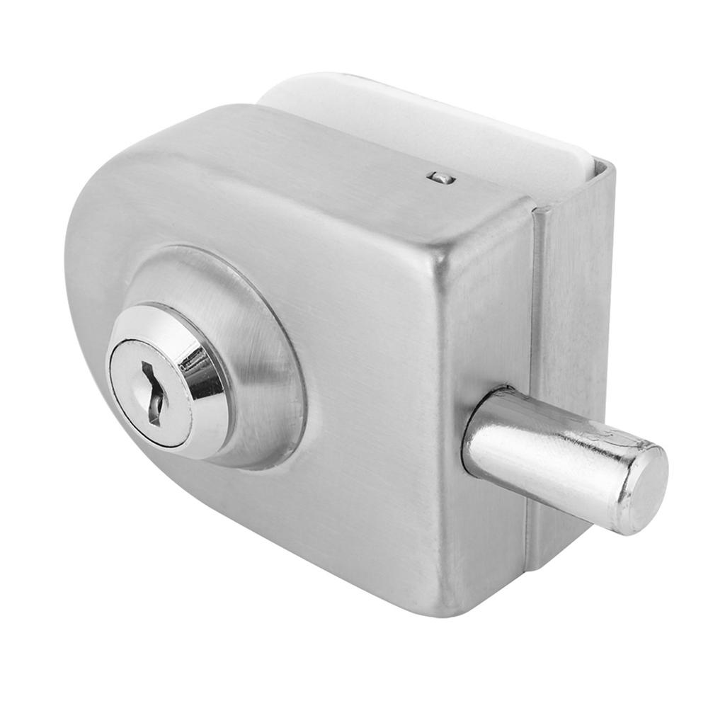 Stainless Steel Glass Door Lock Bolt Latch for Home Bathroom Accessories