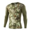 Brave Tactical Long Sleeves, Camouflage Python Pattern High Elastic Quick-drying Breathable Outdoor Bottoming Shirt
