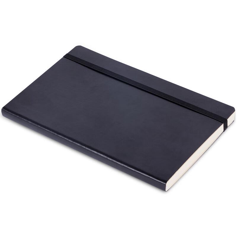 Deli Classic 25K Faux Leather Strap Notebook
