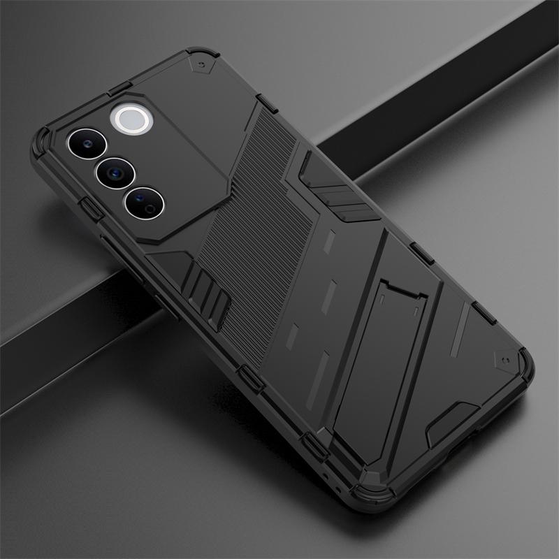 Phone Holder Case For Vivo T2 Case Bumper Anti-knock Armor Full Back Cover For Vivo T2 4G Case For Vivo T2 4G Russian Version