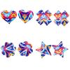 10 Pairs/lot Women Sexy Self Adhesive Nipple Patch Disposable Nipples Stickers Sexy Nipple Covers For Women Breast Patch