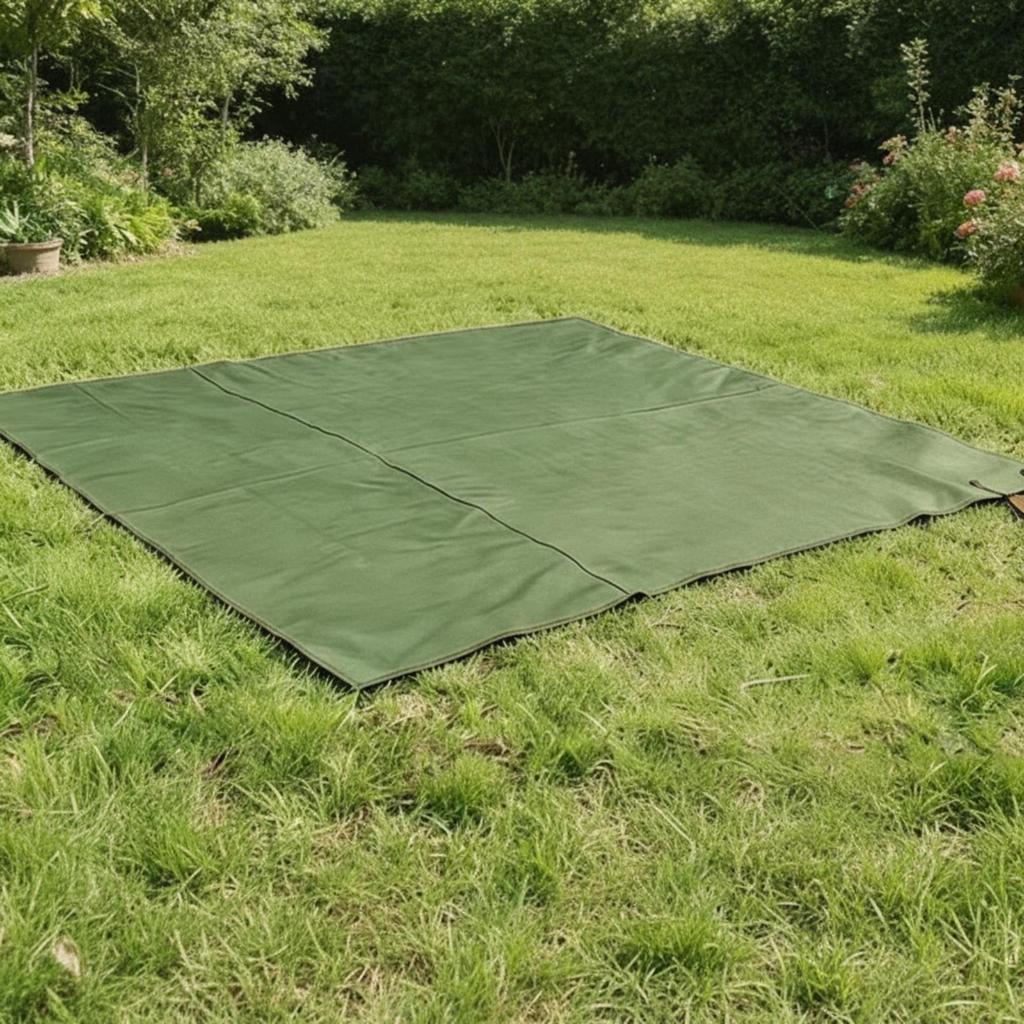 Portable Outdoor Waterproof Pad 600D Oxford PVC Park Picnic Blanket Foldable