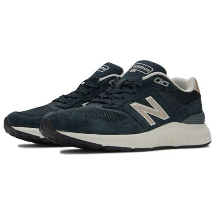New Balance Nb Fresh Foam 880 V6 Comfortable Breathable Shock Absorbing Durable Low Top Running Shoes Women Sneaker Navy-Blue WW880NV6