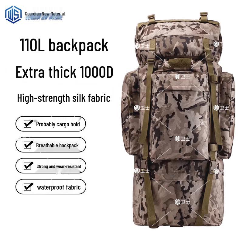 Defender 110L Tactical Camouflage Backpack