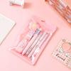 7-Pcs Stationery Set Premium Student Learning Kit Smooth Writing Neutral Pens Ideal Graduation Gift for Teens