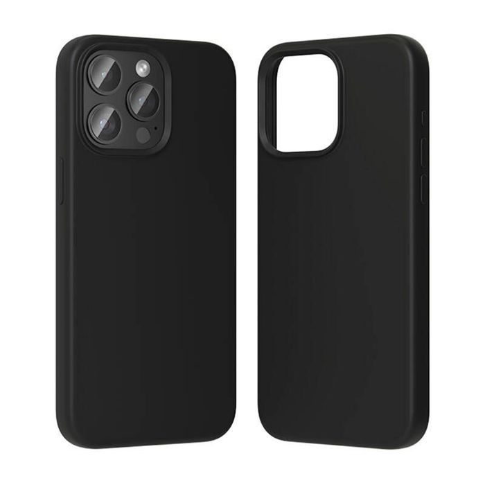Coque telephone - bumper telephone Vention Coque en silicone KUFB0-30 pour iPhone 15 Pro (Noir)