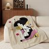 Artist J-John B-Battalgazi Throw Flannel Throw Blanket, Lightweight Cozy, Durable Washable Cute Cool