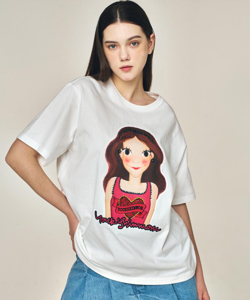 Yugsimwon Hit T-Shirt F Luna