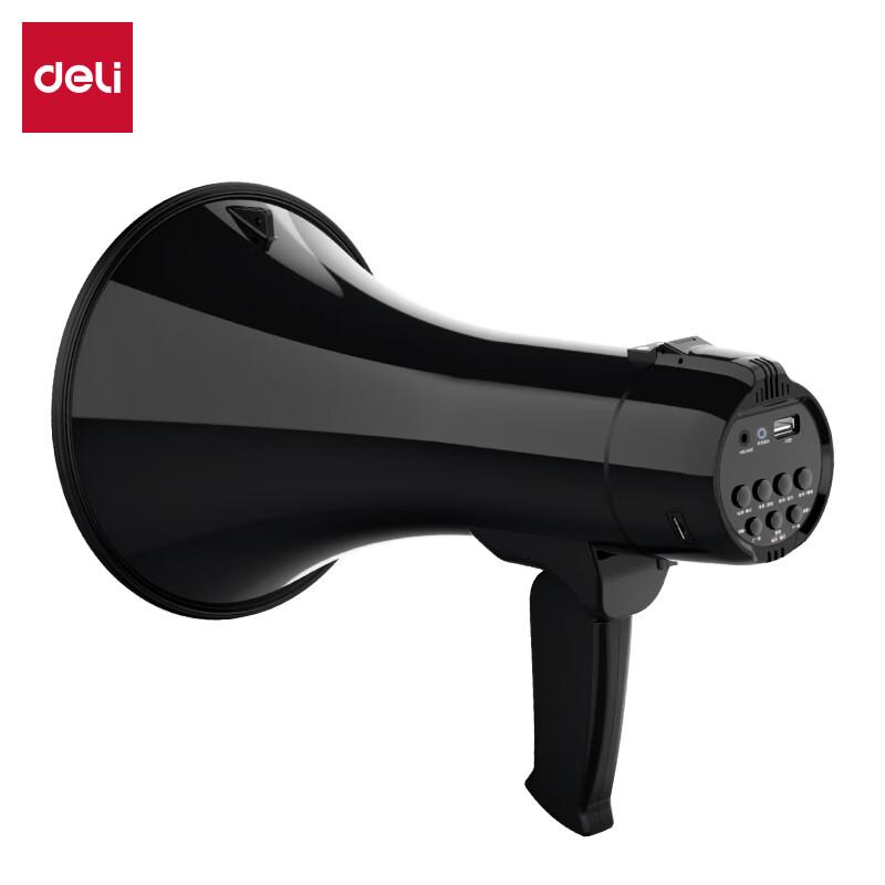 Deli Handheld Bluetooth Megaphone DP767 CN plug (adapter included)