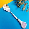 1/3/5PCS Stirring Coffee Spoon Ice Cream Dessert Long Handle Creative Cute Kitchen Supplies Cutlery Teaspoon Multicolor