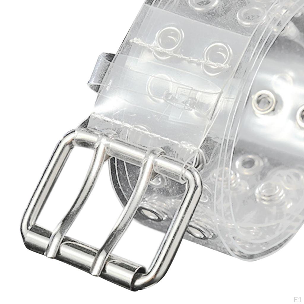 Double Grommet Belt Costume Accessories Eyelet Waist Strap Waistband Jeans for