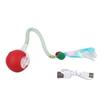 Rechargeable Intelligent Interactive Cat Dog Ball with Fake Tail Automatic Teasing Chew-resistant Pet Play Prop