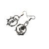 Gothic Thorns and Roses Earrings Fashion Collection