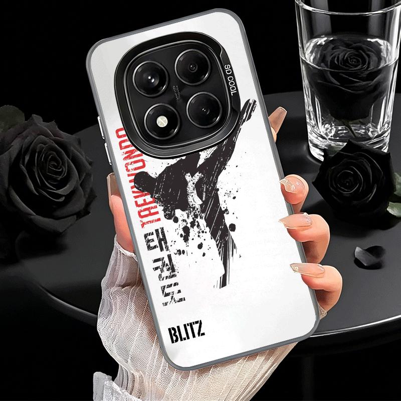 Taekwondo Kungfu Desgin Soft Phone Case for Xiaomi Redmi Note 13 14 15 Pro Plus 12S 12 11S 11 11T 10S 10 Shockproof Cover Back S