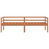 Vidaxl Bed Frame, Honey Brown, Solid Pine Wood, 90 X 200 Cm