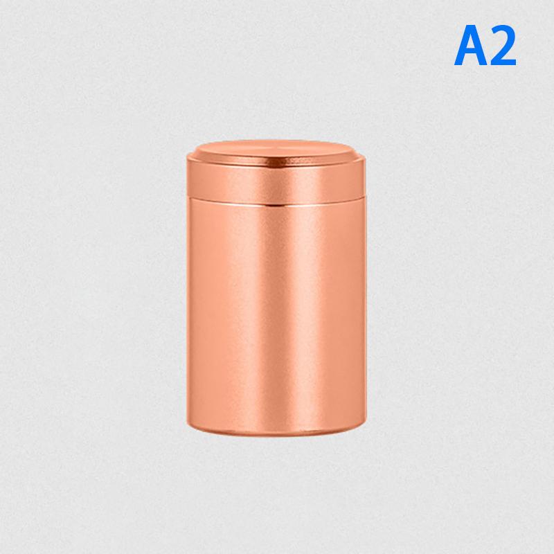 Aluminum Storage Jar Portable Seal Tea Canisters Mini Tea Storage Containers Tea Coffee Tin For Candy Chocolate Sugar Spices