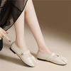 Soft-soled Mary Jane Single Shoes Are Gentle, Small and Fresh, Small Leather Shoes, Doudou Shoes, Fashionable Spring and Summer New Flat-soled 