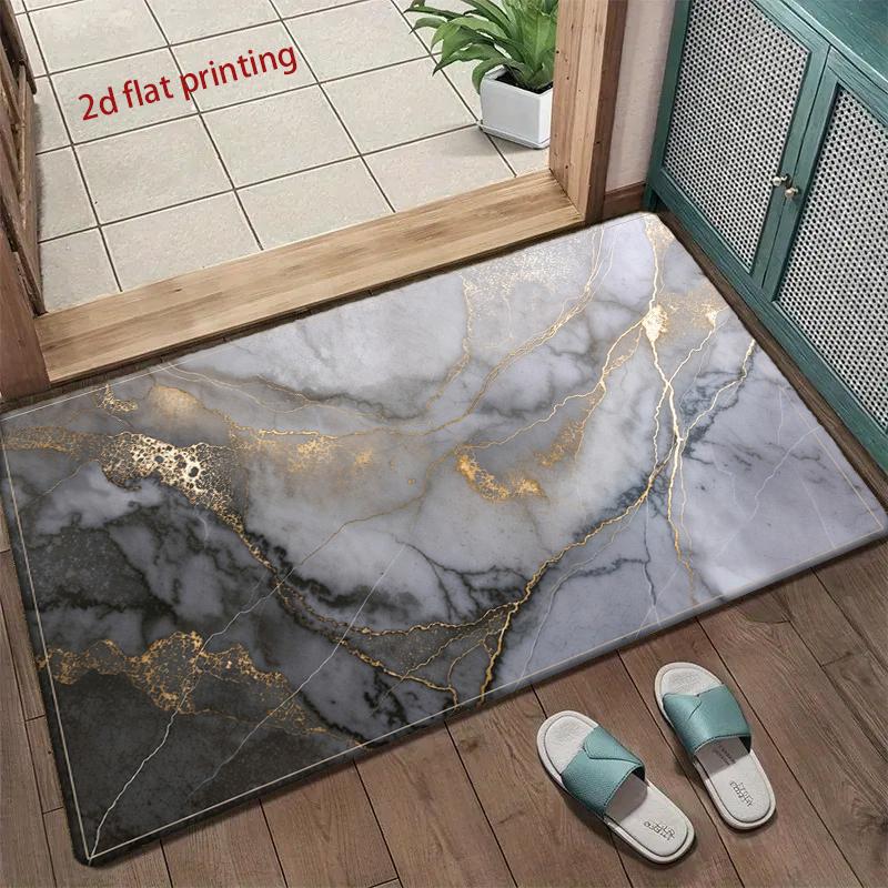 Marble Pattern Floor Mat Living Room Decoration Home Sofa Non-Slip Carpet Study Bedroom Tatami Children'S Soft Floor Mat