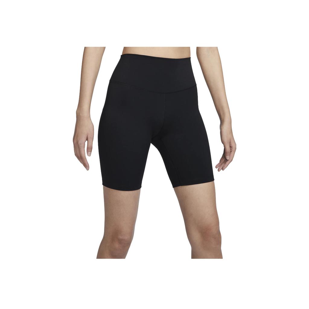 Nike Solid Color Slim Fit High Waist Sports Shorts Women Shorts Black FN3207-010